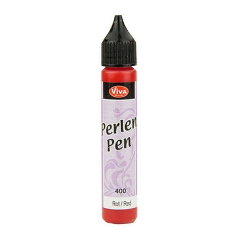 Perły w płynie Viva Decor 28ml, Czerwone 400